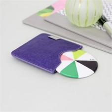 Caroline Gardner Pocket Mirror Chroma Pattern